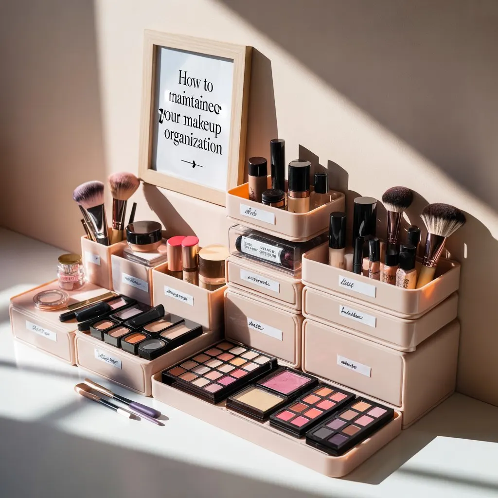 📌 How to Maintain Your Makeup Organization