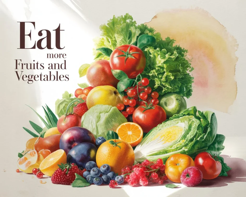 glow up tips for teens 5 💖 3. Eat More Fruits and Vegetables