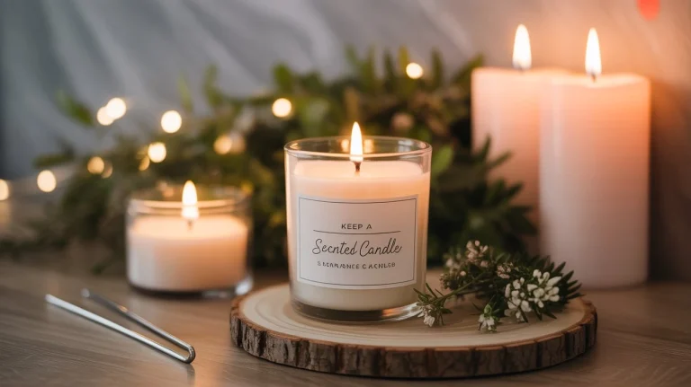 💖 4. Keep a Scented Candle
